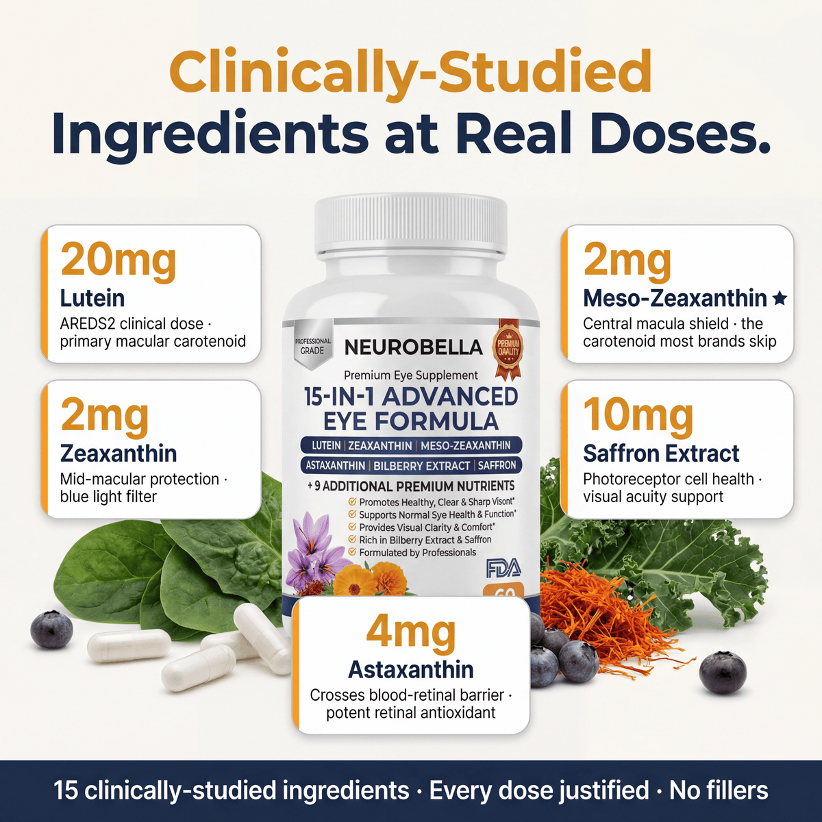 Neurobella 15 - in - 1 Advanced Eye Formula - Neurobella